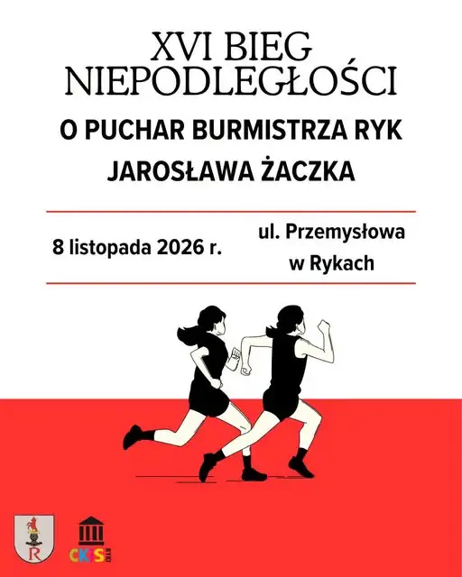 XVI Bieg Niepodległości w Rykach – sportowe świętowanie 11 listopada