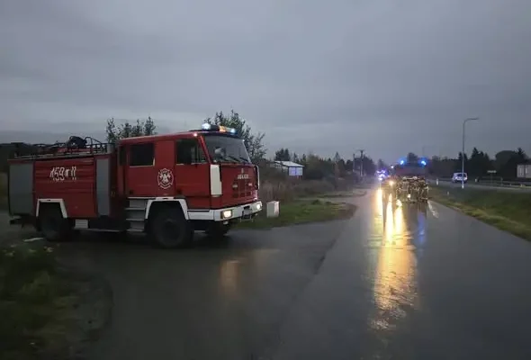 Plama ropopochodna w Lubartowie. Interweniowały trzy zastępy straży pożarnej