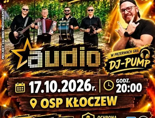 Zabawa taneczna w Kłoczewie – OSP zaprasza na sobotnią imprezę