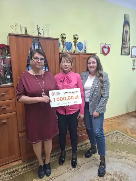 Szkolny Klub Wolontariatu pozyskał środki na pomoc hospicjum