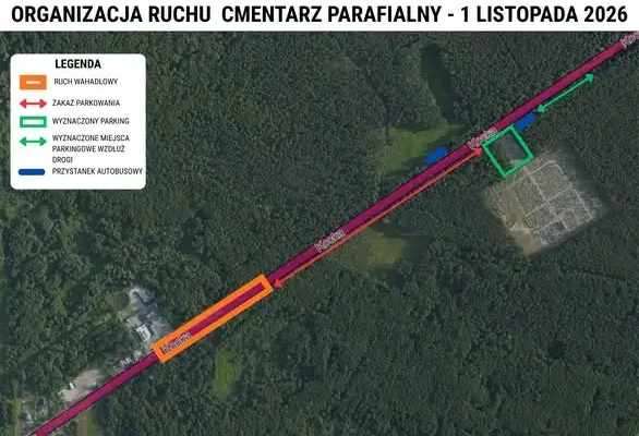 Wszystkich Świętych w Dęblinie: darmowa komunikacja, zmiany w ruchu i parkingi
