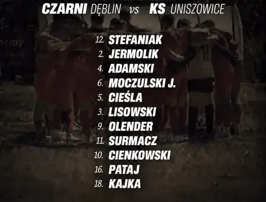 Czarni Dęblin zagrają z KS Uniszowice w XI kolejce lubelskiej klasy A