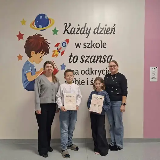 Młodzi recytatorzy z gminy zachwycili jury. Iga i Adam na podium