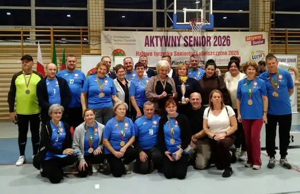 Seniorzy z gminy Ułęż i powiatu ryckiego triumfują na Halowych Igrzyskach Seniorów Lubelszczyzny 2026